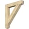 Ekena Millwork Traditional Craftsman Rough Sawn Bracket, Douglas Fir, 6"W x 40"D x 44"H BKT06X40X44TRA04RDF - alternate 1
